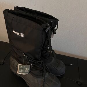 Kamik Black Snow Boots